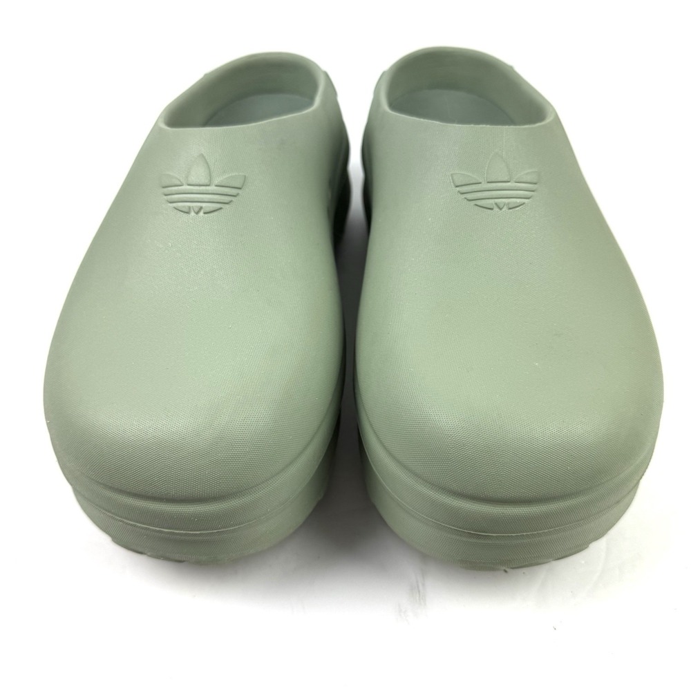 adidas Adifom Stan Smith Mules Womens 10 Men's 8 Green Rubber Slip On Unisex - Picture 3 of 11